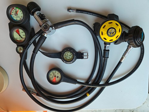 Scuba atemregler set - scuba, mit