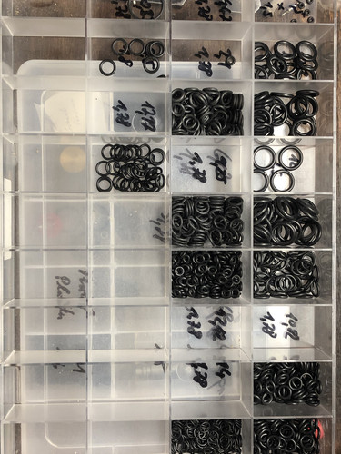 Stk ringe x - o-ringe, 12,37